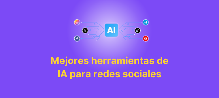 herramientas de inteligencia artificial para redes sociales